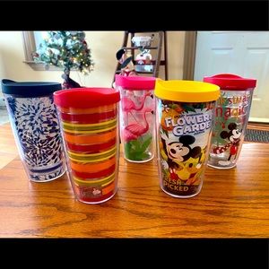 Bundle of 5 Tervis Tumblers